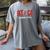 ATGC Teacher Student Biology Women's Comfort Colors T-Shirt Gray ATGC Teacher Student Biology Women's Comfort Colors T-Shirt Gray