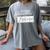 Avoid Negativity Math Teacher Women's Comfort Colors T-Shirt Gray