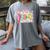 Back To School Pre-K Preppy Teacher Girl Women's Comfort Colors T-Shirt Gray