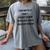 Back To School Teacher Outfit I Definitely Don't Count Down Holiday Break Lie Party Women's Comfort Colors T-Shirt Gray