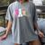 Back To School Teacher Para Preppy Checkered Para Life Women's Comfort Colors T-Shirt Gray