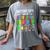 Battery Life Of a Preschool School Teacher School Week Women's Comfort Colors T-Shirt Gray