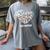 Believe In Yourself YOU MATTER Teachers Big Heart Women's Comfort Colors T-Shirt Gray