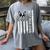 Best Boston Terrier Dog Mom Ever USA Flag For Men Women Kids Women's Comfort Colors T-Shirt Gray