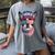 Boston Terrier 4th Of July US Merica Bostie Dog Patriotic For Men Women Kids Women's Comfort Colors T-Shirt Gray