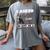 Boston Terrier American Gentleman Non-Sporting Dog Lover Women's Comfort Colors T-Shirt Gray