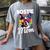 Boston Terrier Bostie Dog Breed Pet Bostie Mom Women's Comfort Colors T-Shirt Gray