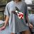 Boston Terrier Bostie Dog Kids Women Girls Women's Comfort Colors T-Shirt Gray