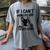 Boston Terrier If I Can't Bring My Dog I'm Not Going Men Women Kids Women's Comfort Colors T-Shirt Gray