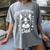 Boston Terrier Dad Boston Terrier Women's Comfort Colors T-Shirt Gray