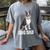 Boston Terrier Dog Dad Boston Terrier Dog Lovers Women's Comfort Colors T-Shirt Gray