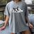 Boston Terrier Dog Official Sleeping Men Women Girls Kids Women's Comfort Colors T-Shirt Gray