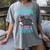 Boston Terrier This Girl Runs On Jesus And Boston Terriers Women's Comfort Colors T-Shirt Gray