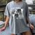 Boston Terrier Humor Bostie Dog Lover For Men Women Kids Women's Comfort Colors T-Shirt Gray