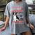 Boston Terrier Mom American Gentleman Dog Lover Mother's Day Women's Comfort Colors T-Shirt Gray