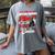 Boston Terrier Mom American Gentleman Dog Mother's Day Women's Comfort Colors T-Shirt Gray