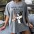 Boston Terrier Mom Dogs Mum Woman Women's Comfort Colors T-Shirt Gray