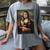 Boston Terrier Mona Lisa Painting Art Dog Mom Dad For Men Women Kids Women's Comfort Colors T-Shirt Gray