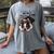 Boston Terrier Shirt I Didn't Fart My Butt Blew You A Kiss Women's Comfort Colors T-Shirt Gray