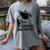 Boston Terrier Shirt Ok Seriously Who Farted Women's Comfort Colors T-Shirt Gray