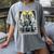 Boston Terrier Tarot Card Dog Women's Comfort Colors T-Shirt Gray