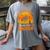 My Broom Broke So Now I Teach English Halloween Teacher Women's Comfort Colors T-Shirt Gray