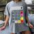 Calculator Math Teacher Halloween Costumes Women Men Adults Women's Comfort Colors T-Shirt Gray Calculator Math Teacher Halloween Costumes Women Men Adults Women's Comfort Colors T-Shirt Gray
