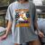 You Can't Scare Me I Teach Science Retro Teacher Halloween Women's Comfort Colors T-Shirt Gray