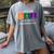 Chemisty Science Teacher Periodic Table Halloween Women's Comfort Colors T-Shirt Gray Chemisty Science Teacher Periodic Table Halloween Women's Comfort Colors T-Shirt Gray