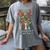 Childcare Provider Job Daycare Provider Daycare Teacher Women's Comfort Colors T-Shirt Gray