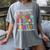 Childcare Teacher Negotiate With Toddlers Daycare Provider Men Women Girls Kids Women's Comfort Colors T-Shirt Gray