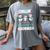 Chillin' With My Preschool Snowmies Teacher Christmas Men Women Kids Women's Comfort Colors T-Shirt Gray