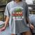 Christmas Teacher Squad Festive Car Tree Lights Xmas Women's Comfort Colors T-Shirt Gray