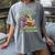 All The Cool Dragons Are Reading Dragon Teacher Women's Comfort Colors T-Shirt Gray