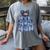 Coquette Bow Book Tree Merry Christmas Xmas Teacher Holiday Women's Comfort Colors T-Shirt Gray Coquette Bow Book Tree Merry Christmas Xmas Teacher Holiday Women's Comfort Colors T-Shirt Gray
