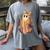 Coquette Music Note Patchwork Ghost Music Teacher Halloween Women's Comfort Colors T-Shirt Gray Coquette Music Note Patchwork Ghost Music Teacher Halloween Women's Comfort Colors T-Shirt Gray