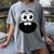 Creepy Carrots Face Teacher Halloween Costume Matching Women's Comfort Colors T-Shirt Gray Creepy Carrots Face Teacher Halloween Costume Matching Women's Comfort Colors T-Shirt Gray
