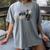 Cut Music Teacher Shirt With a Piano Keys Notes And Flowers Women's Comfort Colors T-Shirt Gray