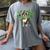 Cute Boston Terrier Shamrock St Patrick's Day Dog Lover Men Women Kids Women's Comfort Colors T-Shirt Gray