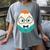 Cute Good Egg Teacher Halloween Costume Food Group Women's Comfort Colors T-Shirt Gray