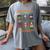Cute Halloween Teacher Women's Comfort Colors T-Shirt Gray Cute Halloween Teacher Women's Comfort Colors T-Shirt Gray