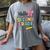 Cute Hello Second Grade Back To School Coquette Teacher Girl Women's Comfort Colors T-Shirt Gray