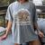 Daycare Provider Teacher Childcare Worker Leopard Heart Fun Women's Comfort Colors T-Shirt Gray Daycare Provider Teacher Childcare Worker Leopard Heart Fun Women's Comfort Colors T-Shirt Gray
