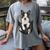 Dog Lovers Boston Terrier In Pocket Dog Face For Men Women Kids Women's Comfort Colors T-Shirt Gray