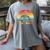 Dolphin Second Grade Back To School Teacher Student Women's Comfort Colors T-Shirt Gray