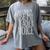 Don't Make Me Use My Teacher Voice Shirt Men Women Teacher Women's Comfort Colors T-Shirt Gray