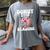 Donut Stop Reading Kawaii Teacher Preschool Kindergarten Women's Comfort Colors T-Shirt Gray