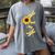 Dragonfly Sunflower Teacher Growth Mindset Choose To Shine Women's Comfort Colors T-Shirt Gray