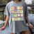 Dual Language Crew Bilingual Spanish Teacher Back To School For Men Women Women's Comfort Colors T-Shirt Gray