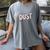 Dust Bunny Halloween Pun Costume Easy Lazy Teacher Women's Comfort Colors T-Shirt Gray